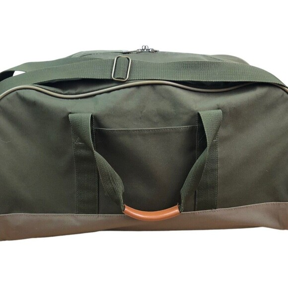 Hartmann Studio Lightweight Travel Bag Carry On H 21” Weekender Green Briefcase - Picture 3 of 11